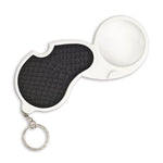 Keychain Magnifier with LED